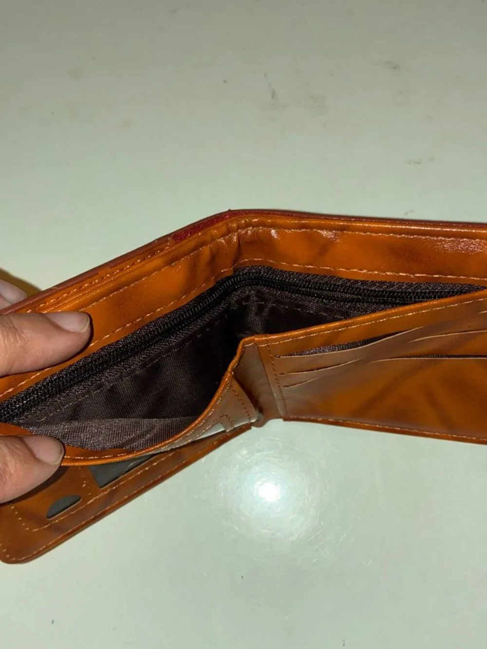 Men's US 100 Dollar Wallet PU Leather Bill Money Billfold Card Holder - New